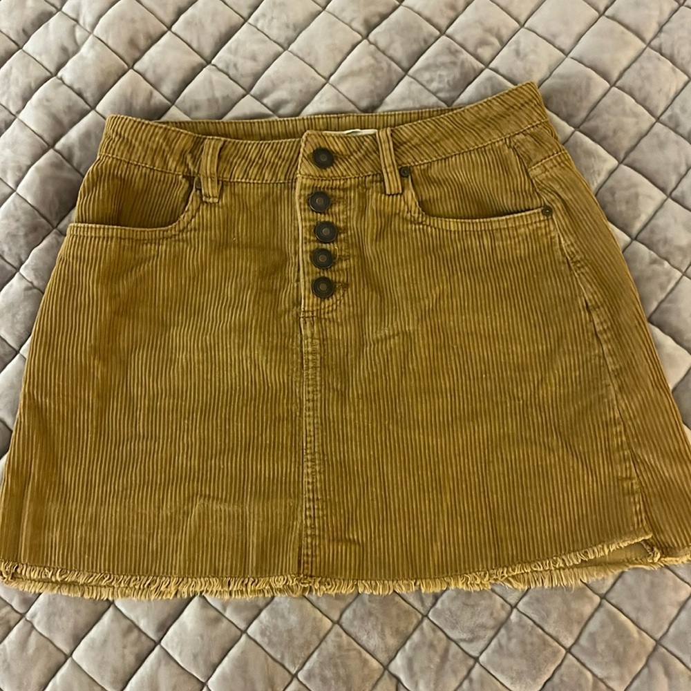 Corduroy skirt
